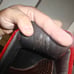 Tom Ford Red Velvet Russell Low Top Sneakers Size 39- 8.5 W + Box + Dust Bag