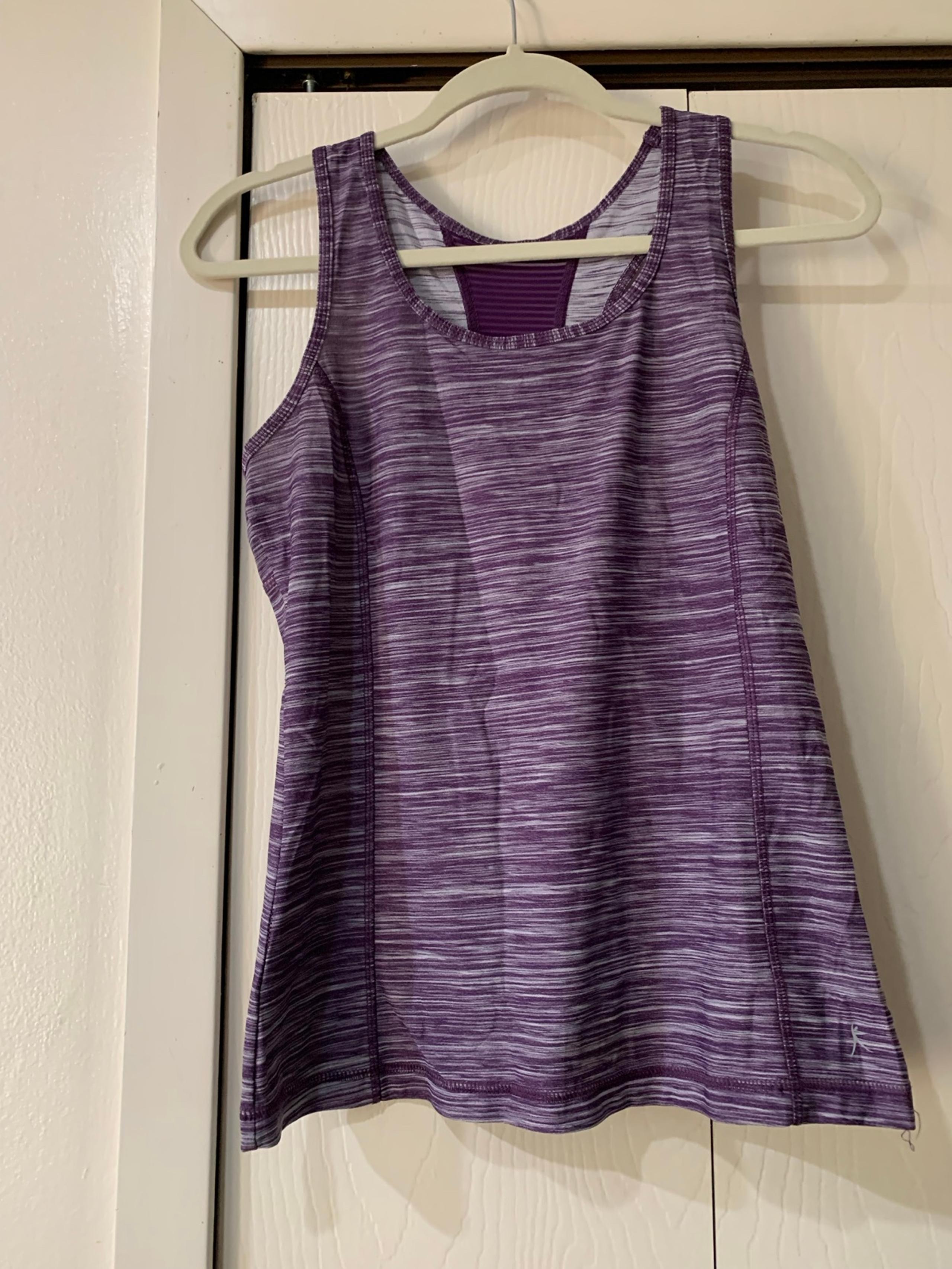 Danskin Now Dri More Woman’s Tank Top Purple Athletic Size S/CH (4/6)