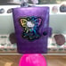 Vintage Sanrio Hello Kitty Address Book Groovy Purple Butterfly Collectible 2001