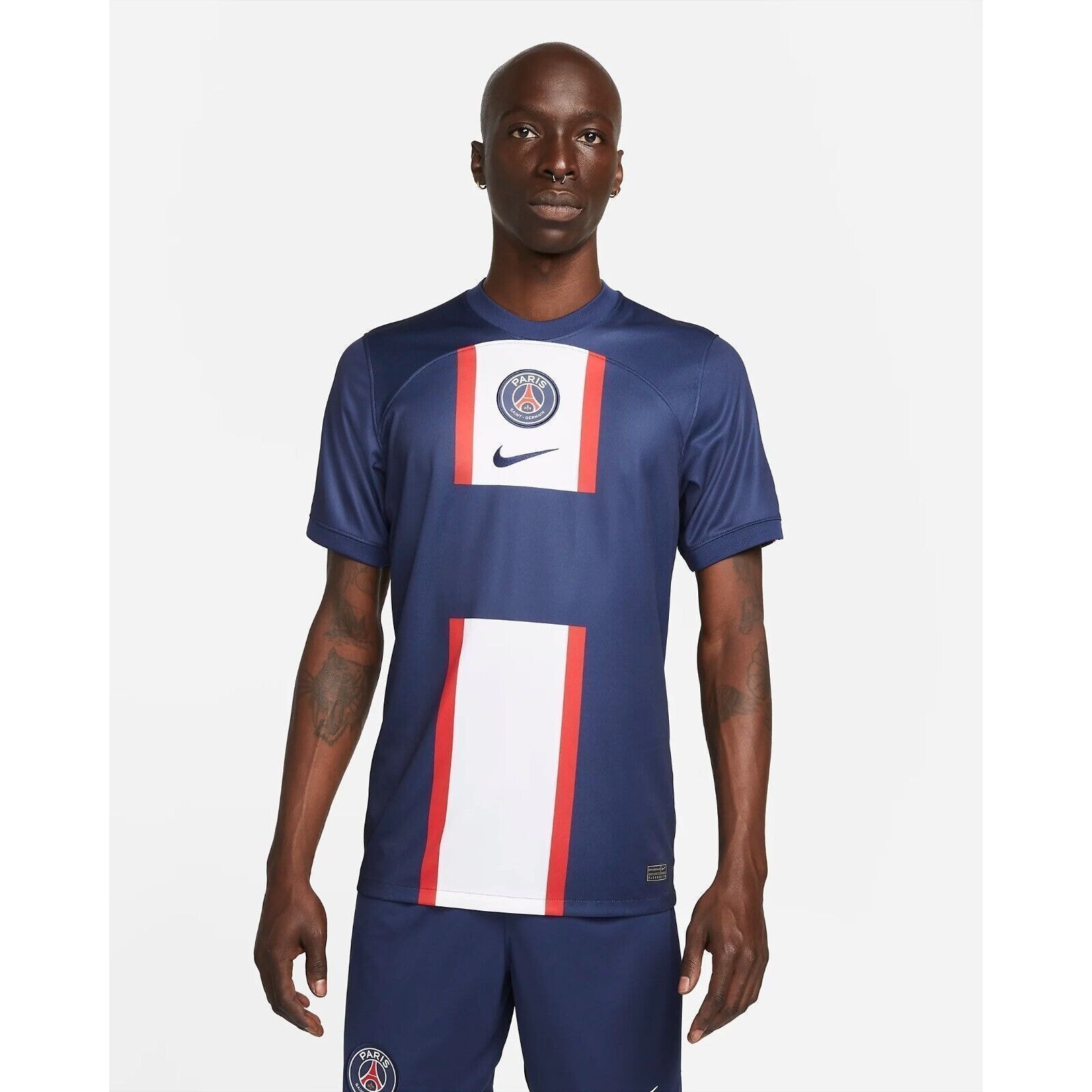 NWT Nike Paris Saint-Germain PSG Home Stadium Soccer Jersey Men's Size Large