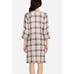 Johnny Was Workshop Claudine Short Kaftan Dress S 3/4 Sleeve Embroidered Slits