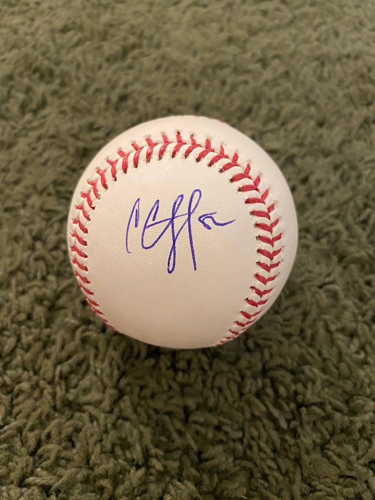 CC Sabathia Signed Autographed Baseball New York Yankees Cleveland Indians
