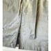 Vintage Distressed Leather Midi Skirt Black USA Womens 24