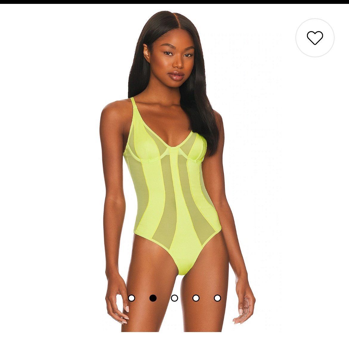 Swirl Bodysuit in Mellow Green