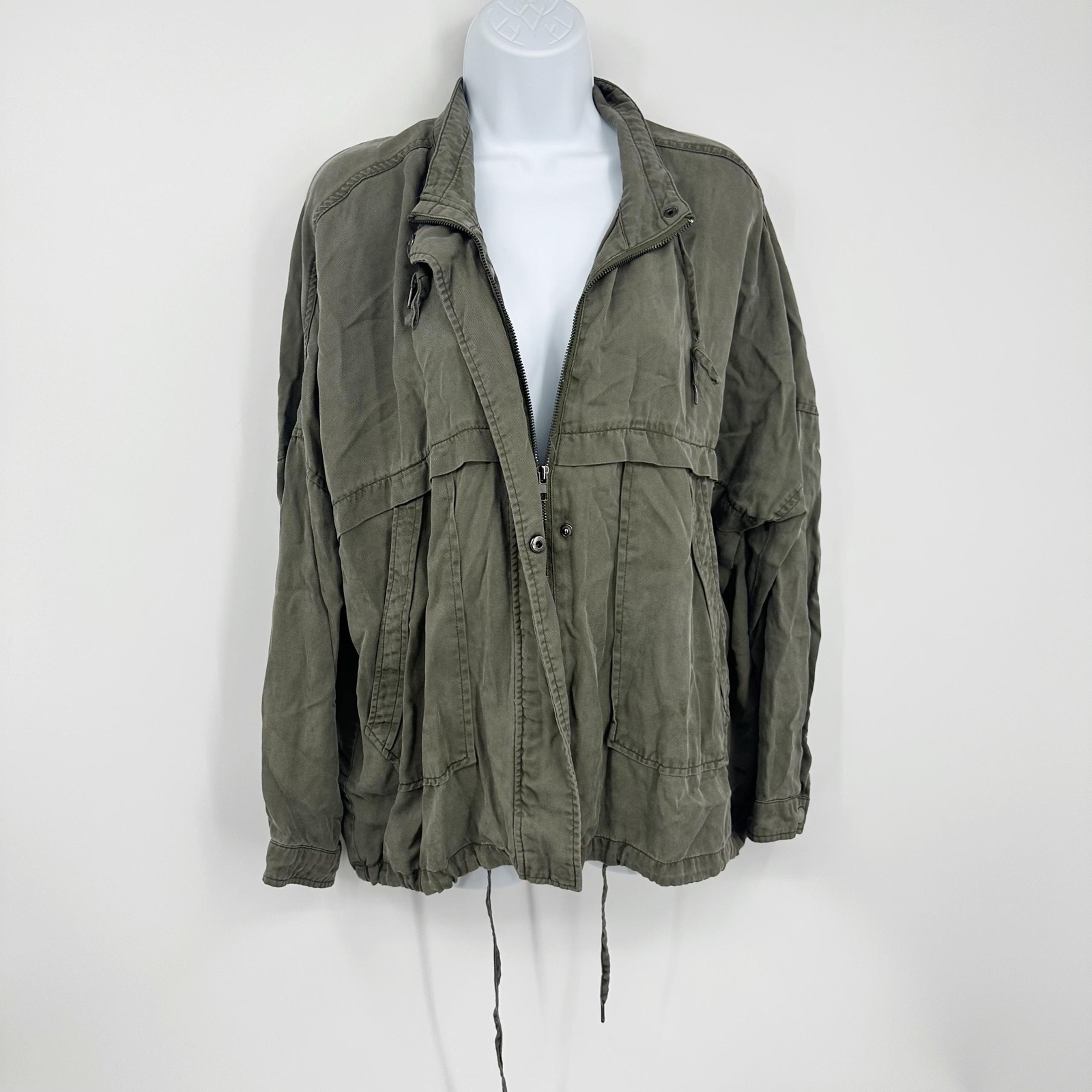 Urban Outfitters Military Utility Jacket Size Large Streetwear Grunge