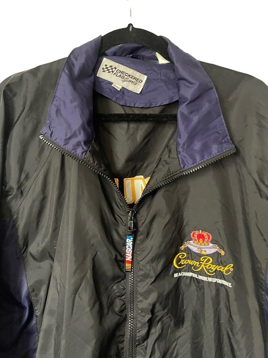 Crown Royal XXL Jamie McMurray Chase Authentics NASCAR Jacket Windbreaker