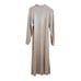 & Other Stories Women's Wool Blend Knitted Midi Sweater Dress Beige Size Small