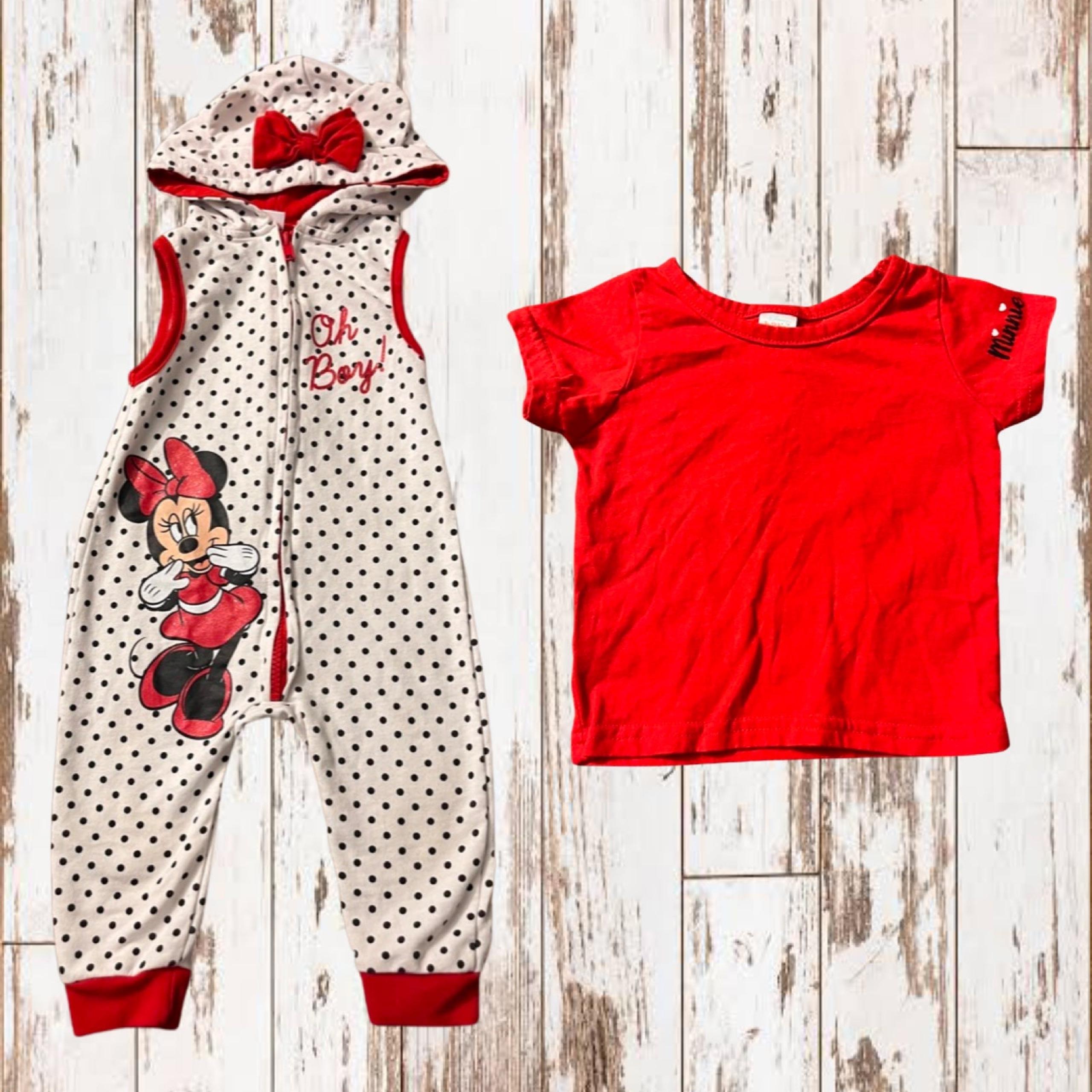 Minnie Mouse 2 Piece Outfit 12 months