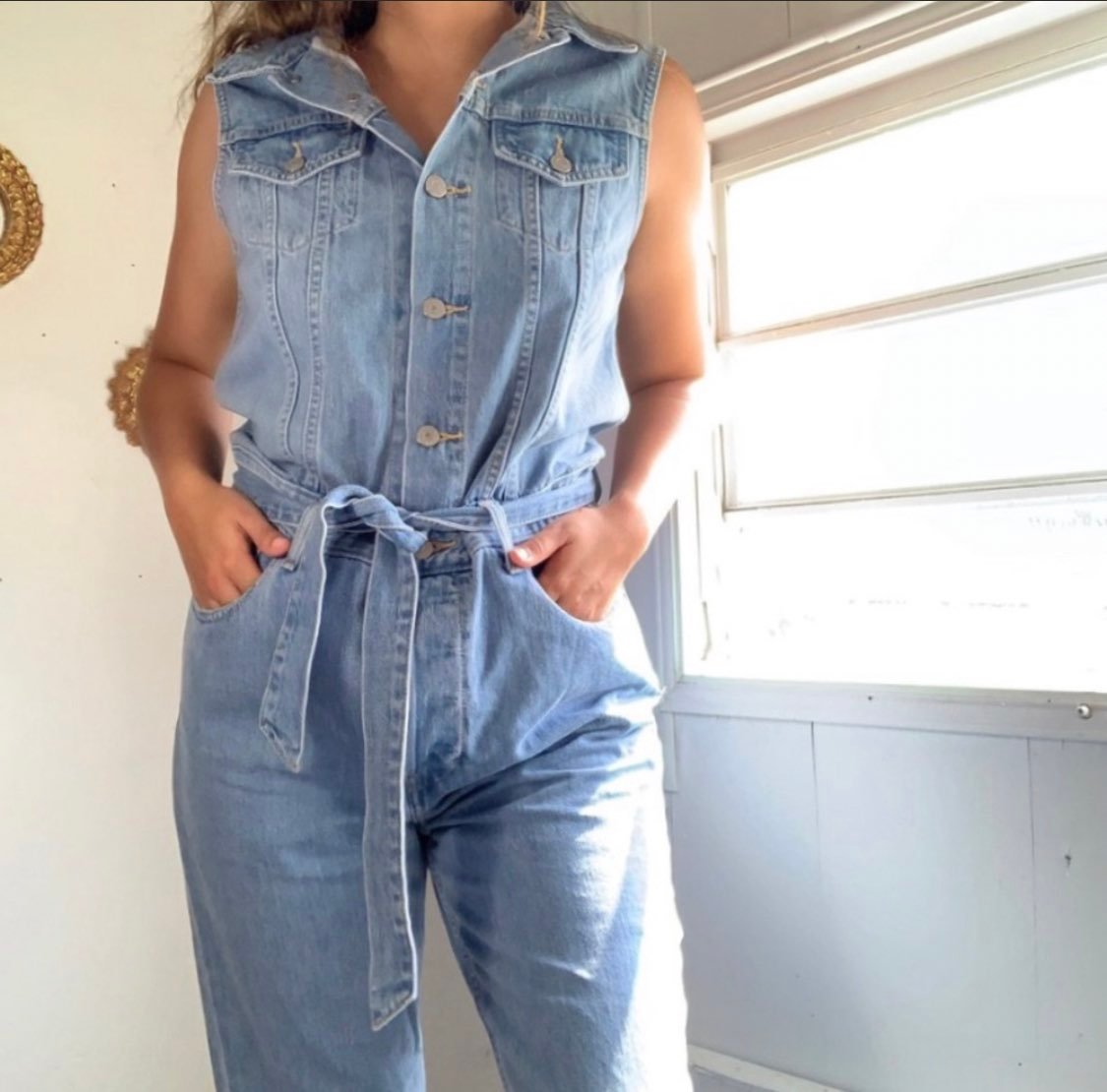 Levi's utility jumpsuit