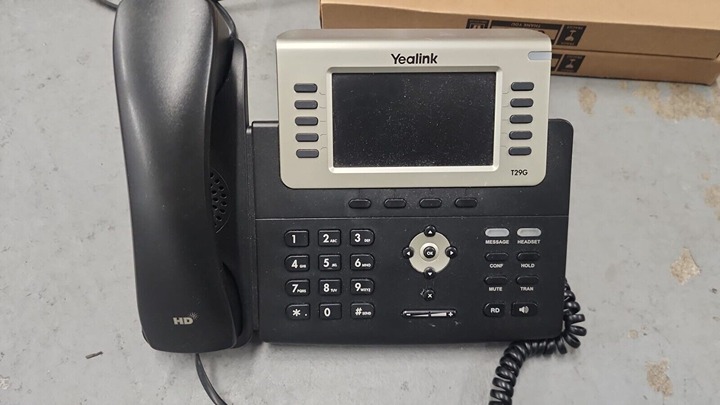 Yealink T29G IP Phone With Stand And Handset - NO CABLE