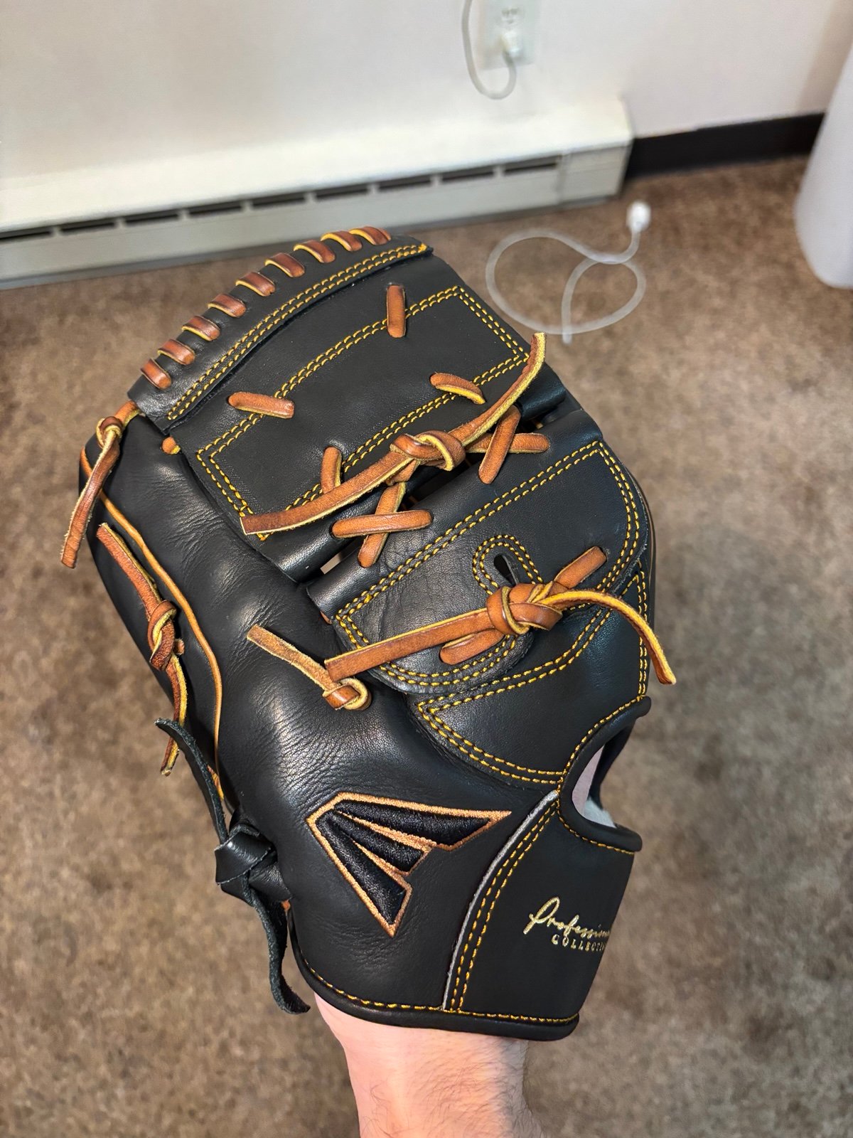 Left Handed Easton Pro Hybrid Baseball Glove