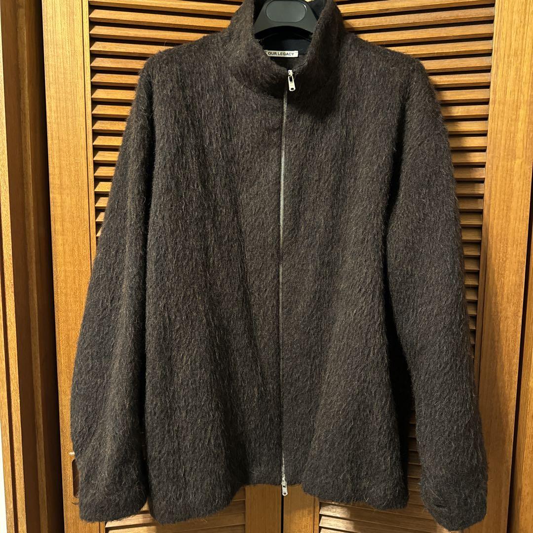 Our Legacy Full Zip Mohair Brown