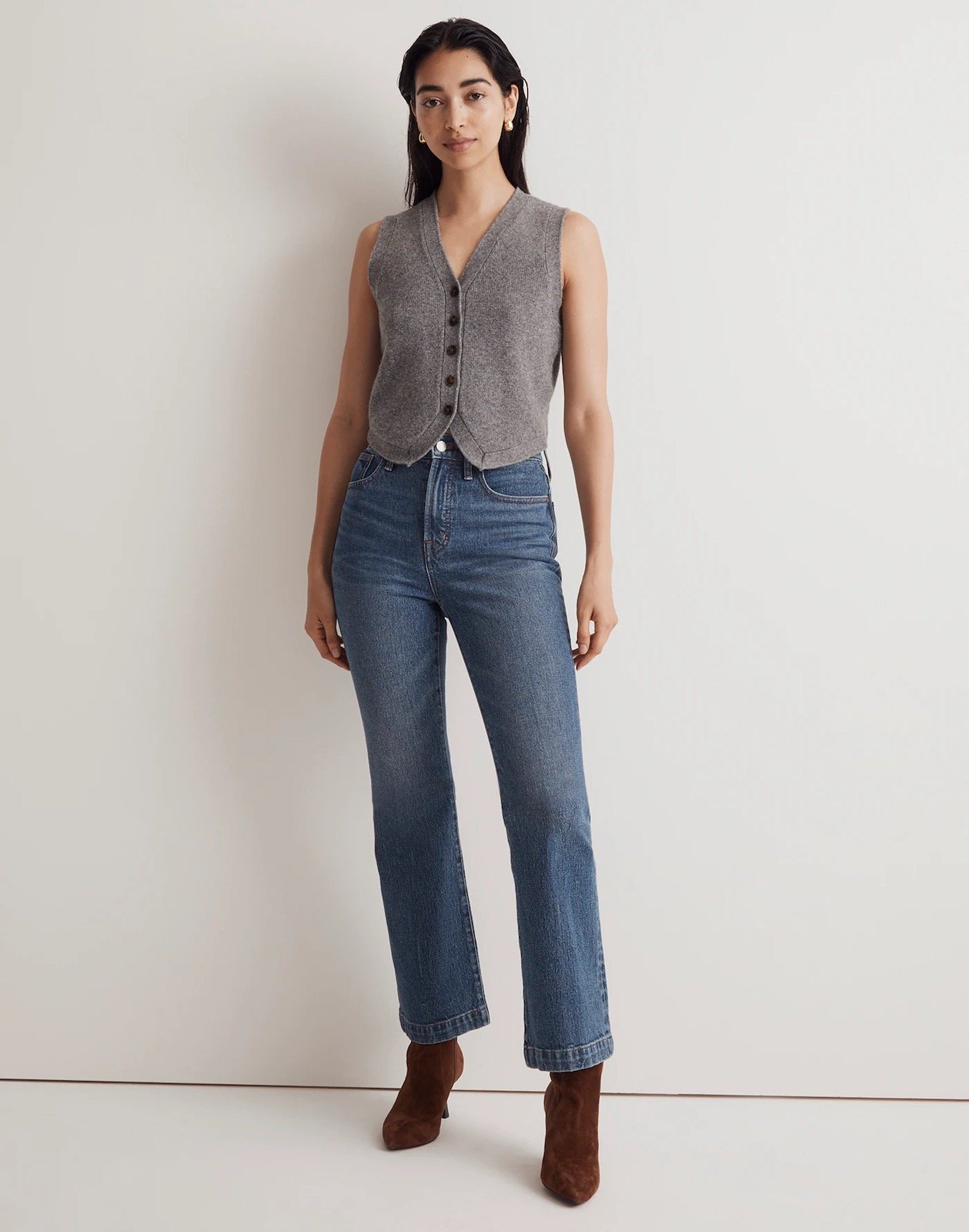 Madewell Jeans- The Perfect Vintage Flare Crop