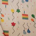 Hanna Andersson Birthday Cake PJs / pajamas / long johns - size 110 / 5