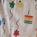 Hanna Andersson Birthday Cake PJs / pajamas / long johns - size 110 / 5