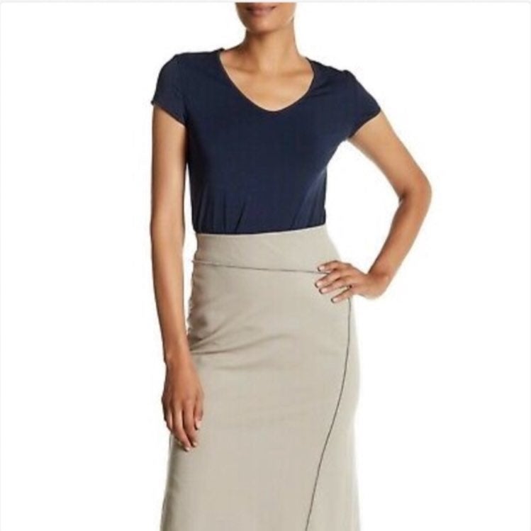 NWT WOLFORD HONOLULU SHIRT in NAVY Sz:S
