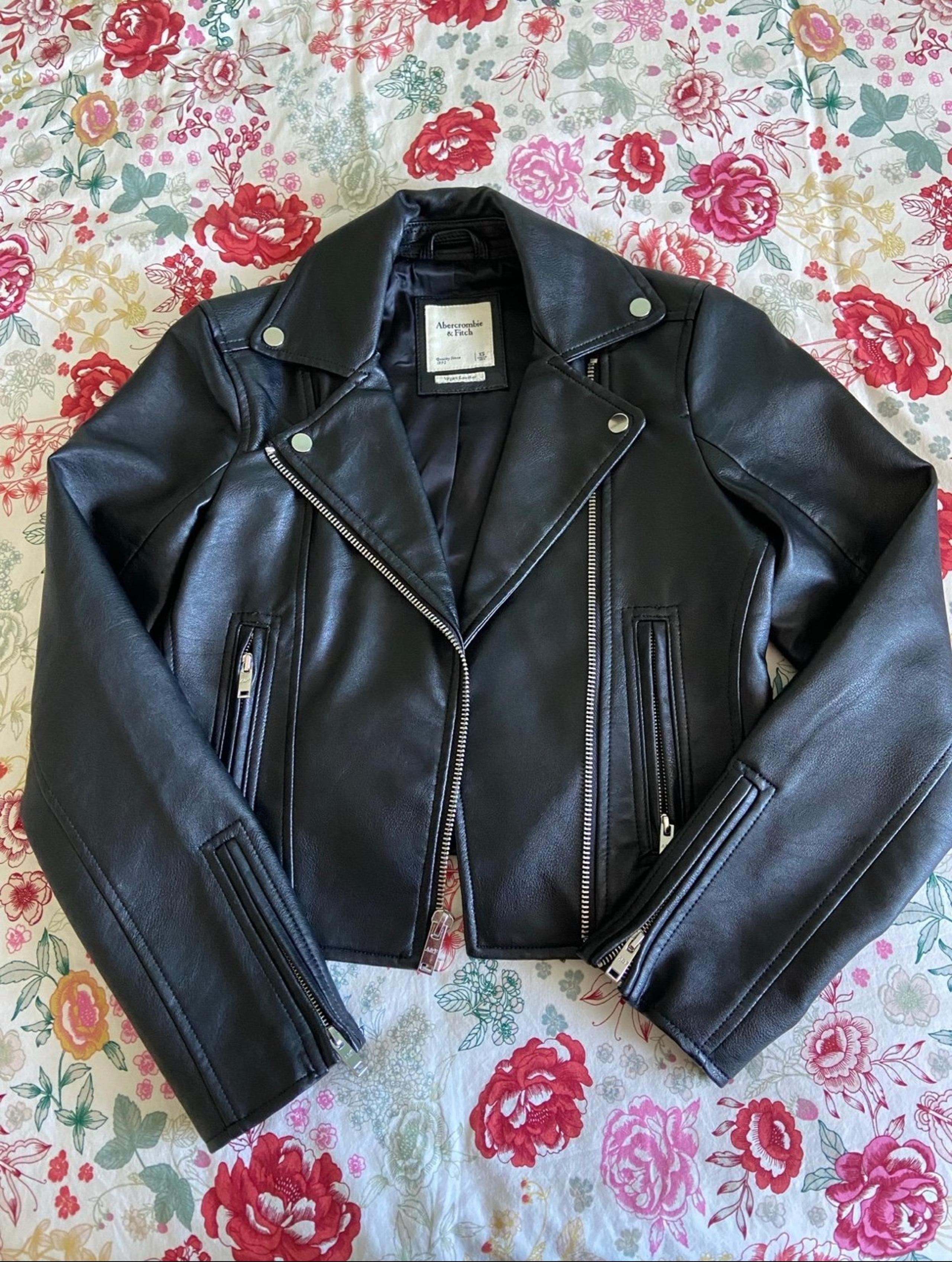 Abercrombie Leather Jacket