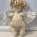 1985 Mattel My Child Doll Curly Blonde / Green Eyes/ White Sailor Dress