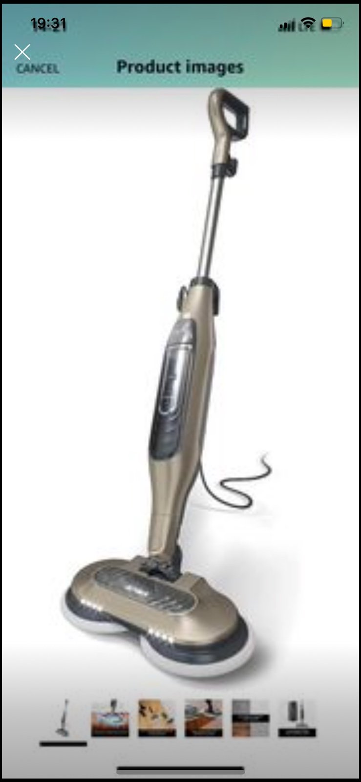 Shark steam and scrub mop