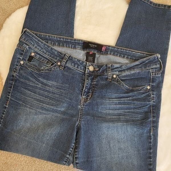 Torrid medium wash jeans