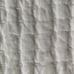 2 Pottery Barn Pitch-Stitch Handcrafted Quilted Shams - White - King