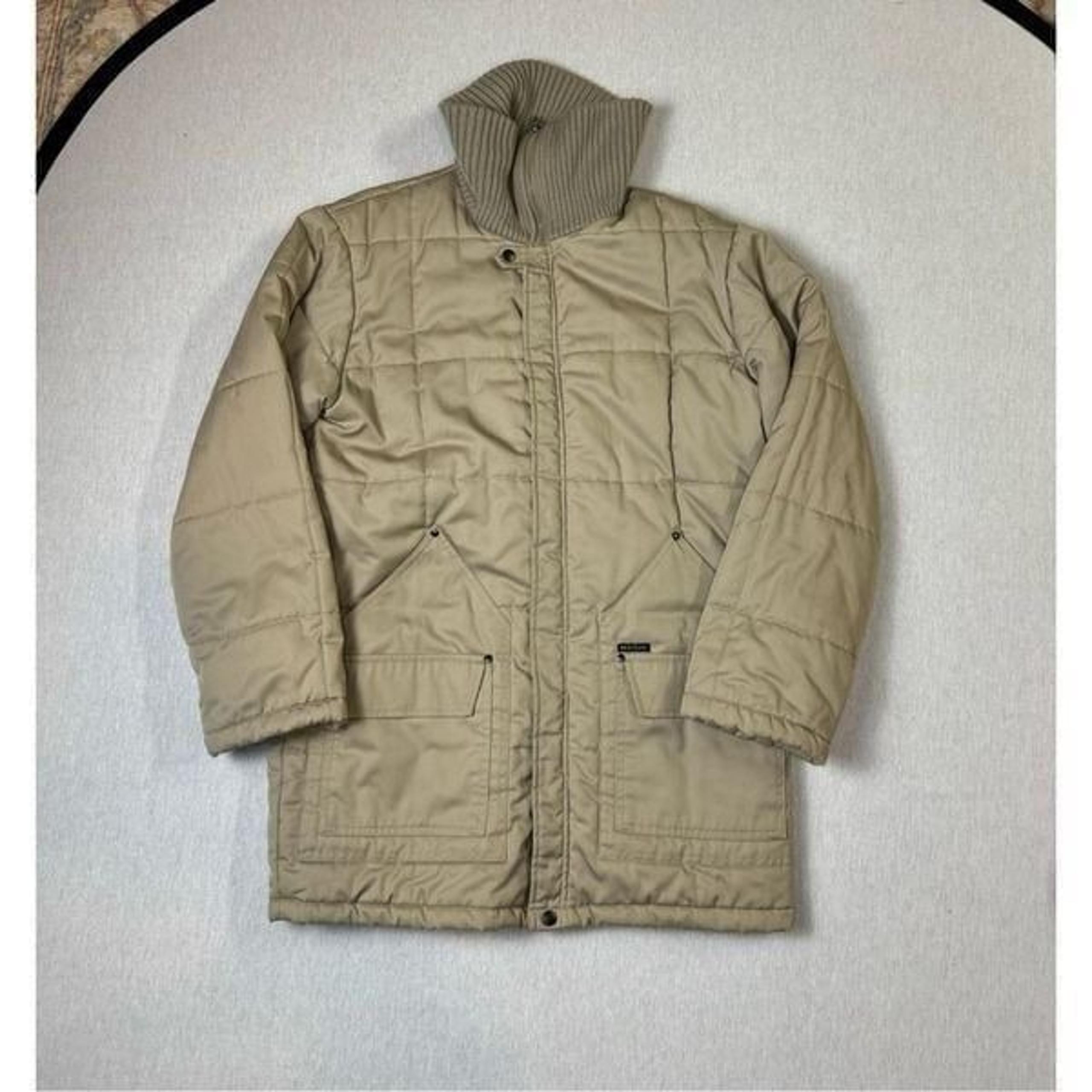 Vintage Pegasus Women's Quilted Tan Jacket Sz M