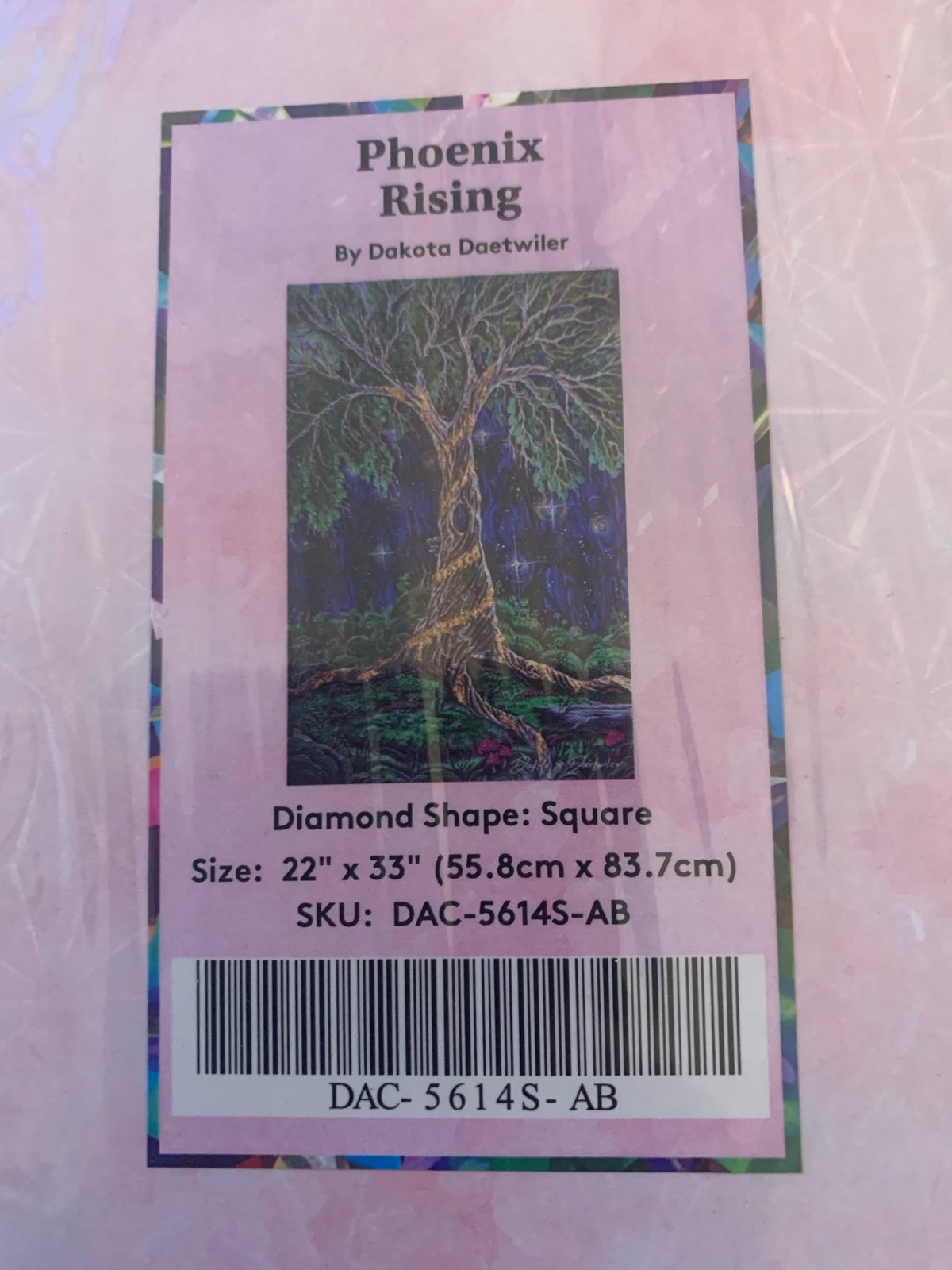 Diamond art club/Phoenix Rising by Dakota Daetwiler/ARCHIVED AND SEALED