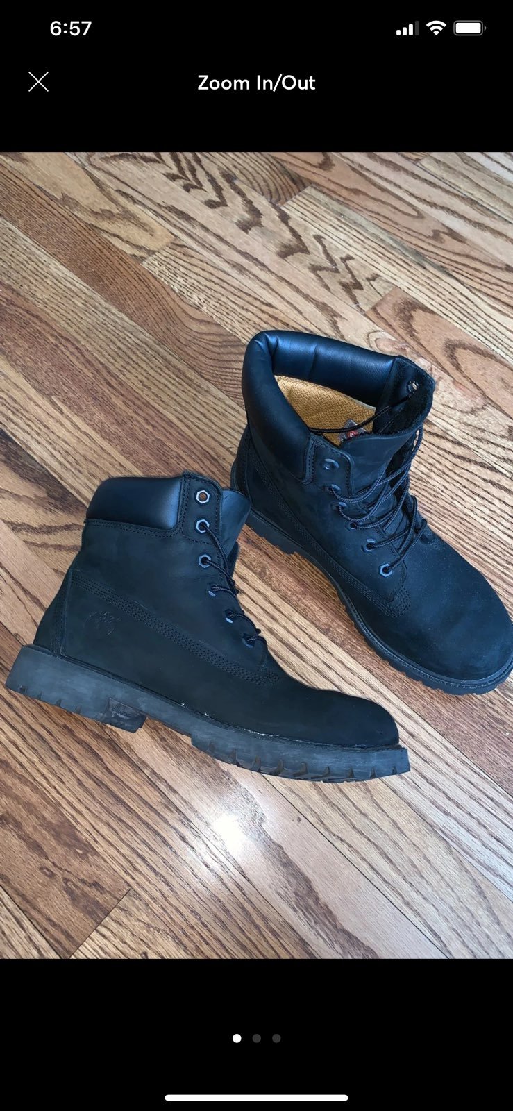 Black Timberland Boots