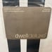 Dwell Deluxe Full Queen Duvet Set Parallel Cinder Egyptian Cotton 450ct white