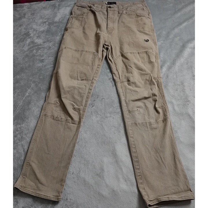 Braddock Tactical Pants Men's 36X32 Brown Flat Front Straight Pockets Outdoor