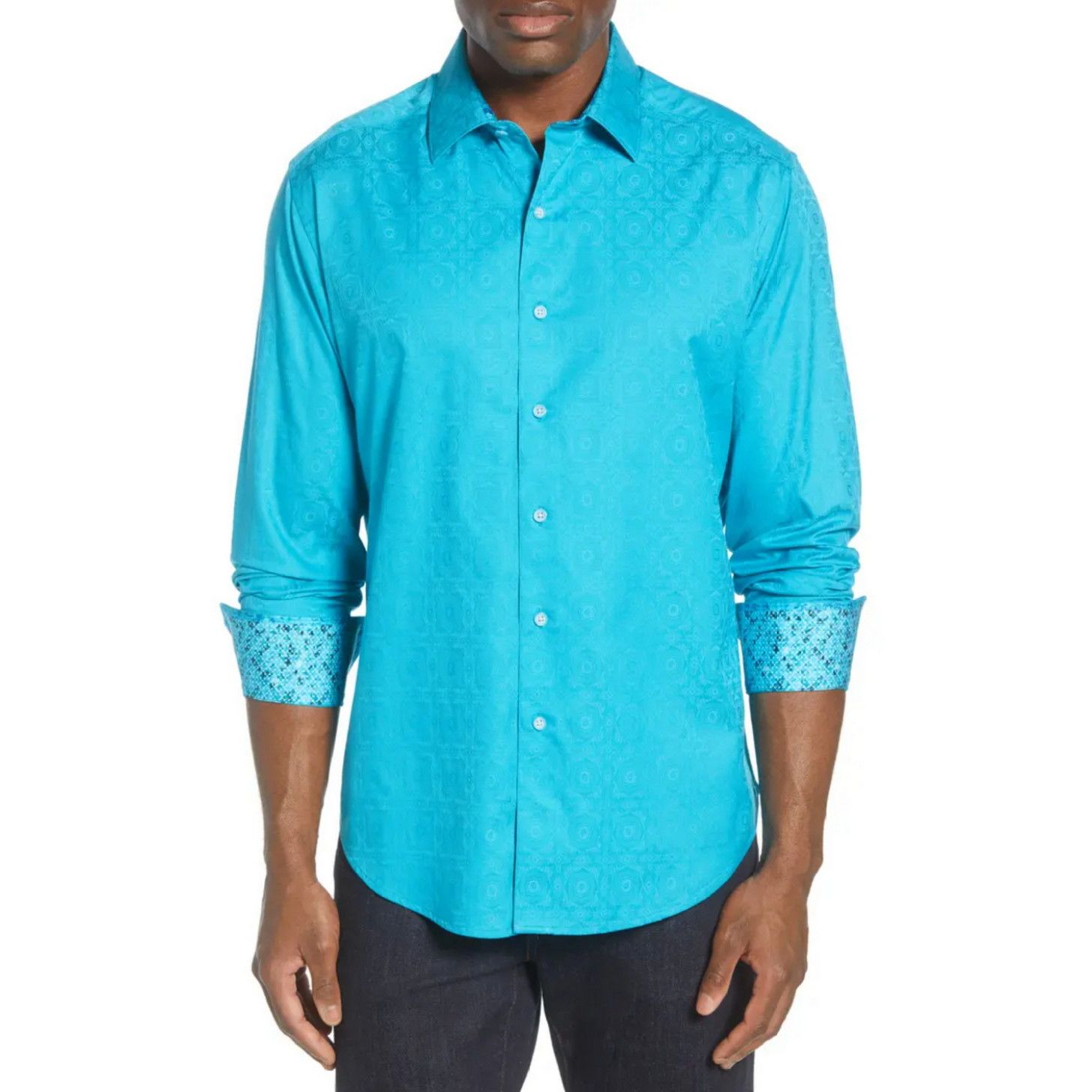 ROBERT GRAHAM Keaton Shirt Medium M