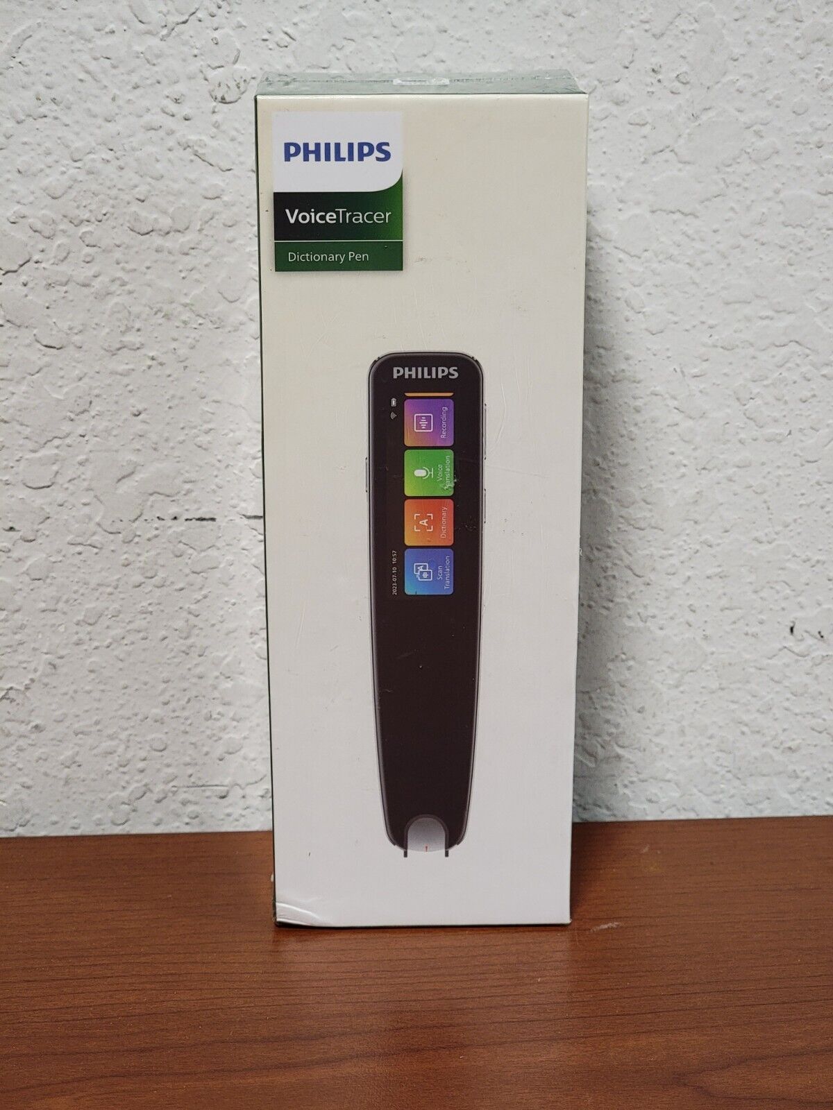 PHILIPS Voice Tracer Pen - Reading, Translation, Text to Speech (VTR7300) - NIB