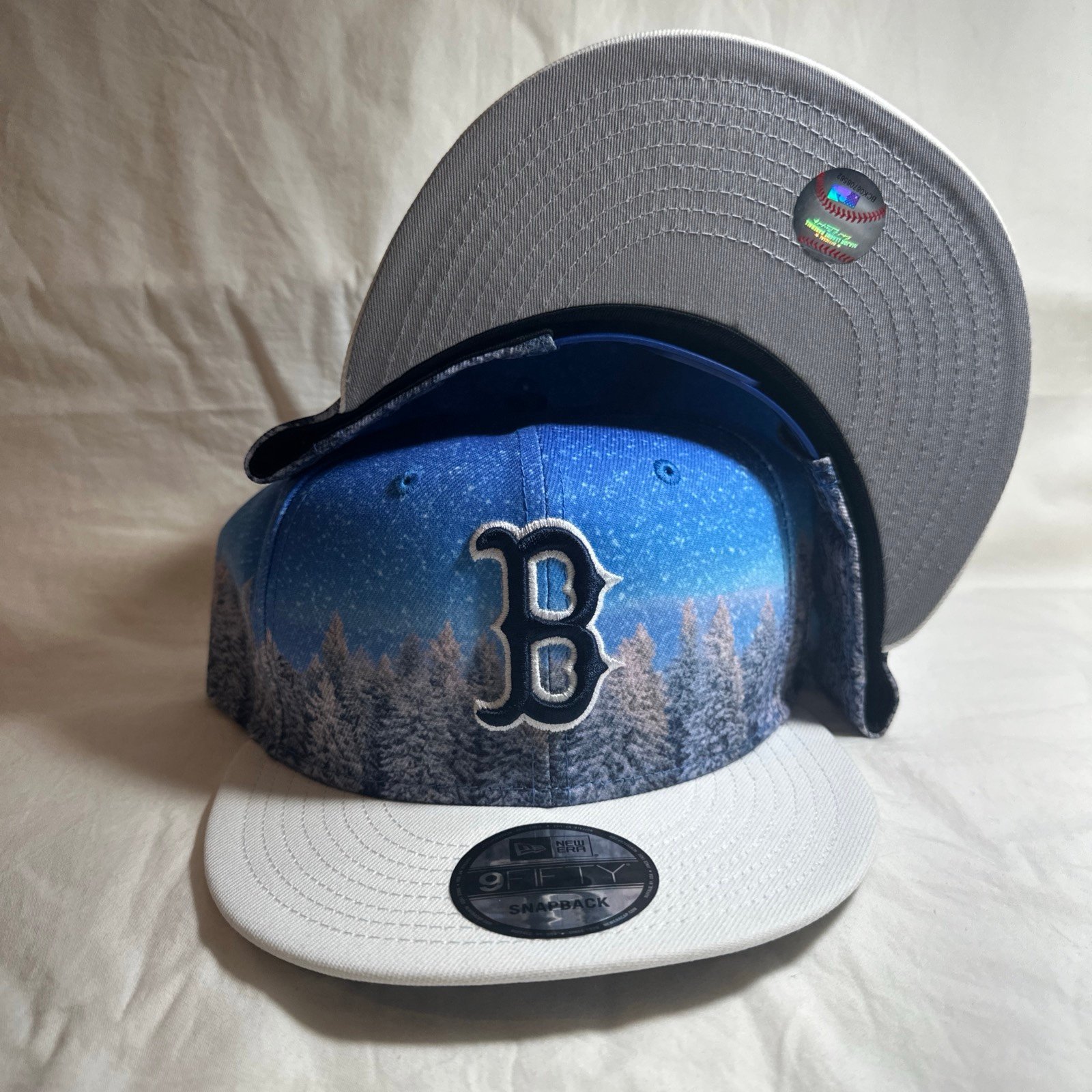 New Era 9Fifty Boston Red Sox Winter Photoreal Snapback Hat Cap