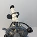 Disney Articulated Steamboat Willie Figure Crank Toy Limited Edition 75th Mickey