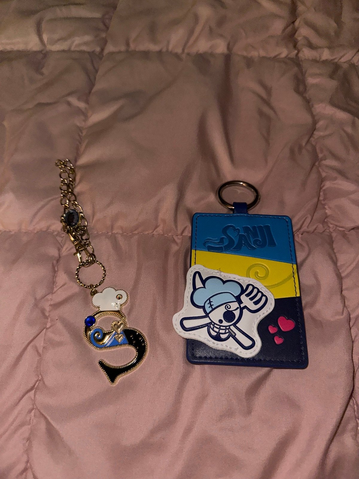 One Piece Sanji Universal Studios Japan Pass Holder + Bag Charm