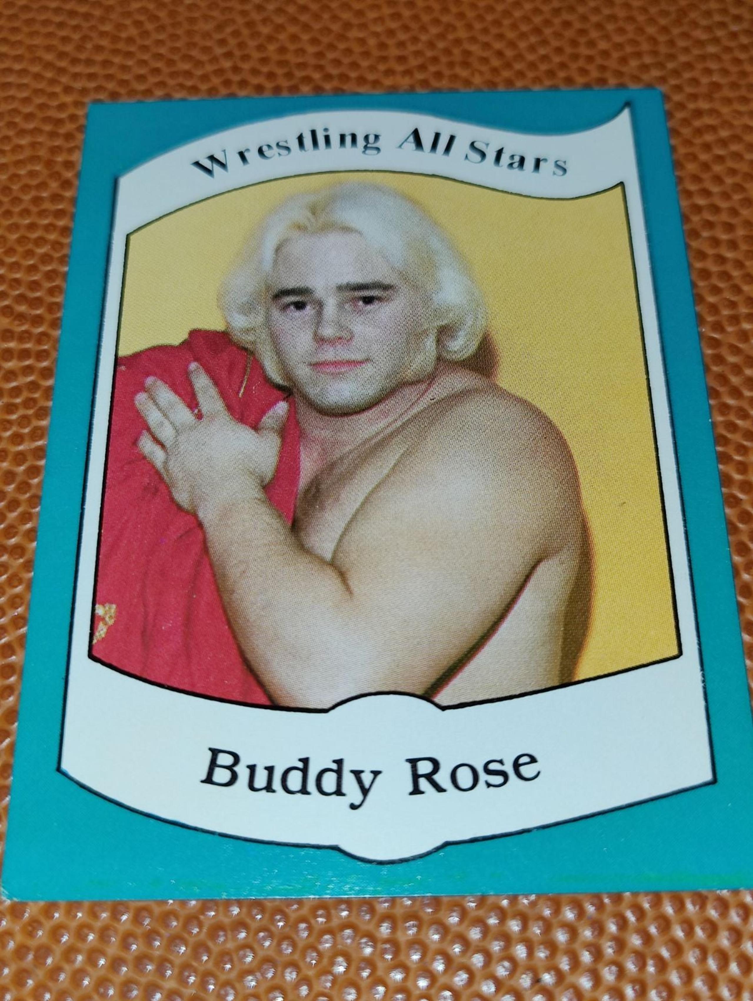 Buddy Rose 1983 Wrestling All Stars card
