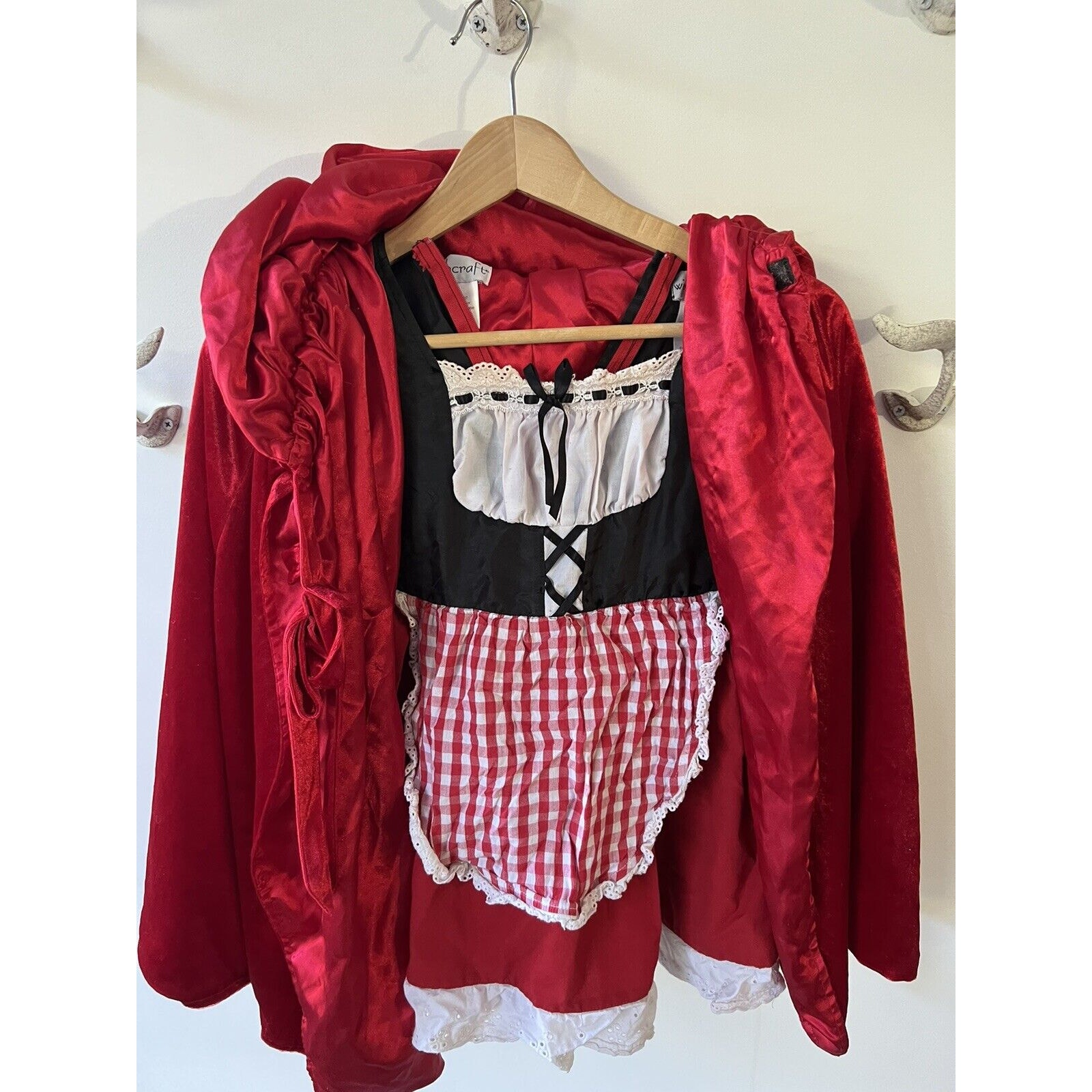 Little Red Riding Hood Halloween Costume Girls Sz 4