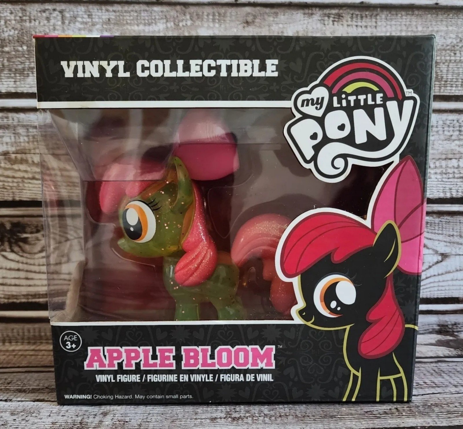 2015 My Little Pony Apple Bloom Funko Glitter Chase Vinyl Collectible Figure