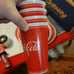 13pc Coca-Cola Plastic Dish Set