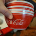 13pc Coca-Cola Plastic Dish Set