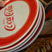 13pc Coca-Cola Plastic Dish Set