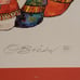 VINTAGE 27X34 FRAMED JOVAN OBICAN ART LITHOGRAPH ORIGINAL PRINT