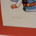 VINTAGE 27X34 FRAMED JOVAN OBICAN ART LITHOGRAPH ORIGINAL PRINT