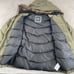 Gap Snorkel Military Parka Jacket Men Medium Army Green Hooded Faux Fur Trim