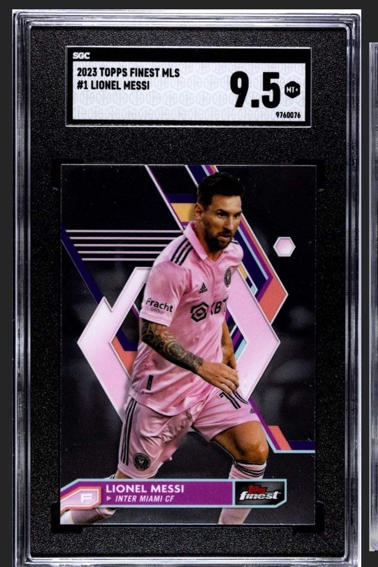 Lionel Messi MLS Soccer Card