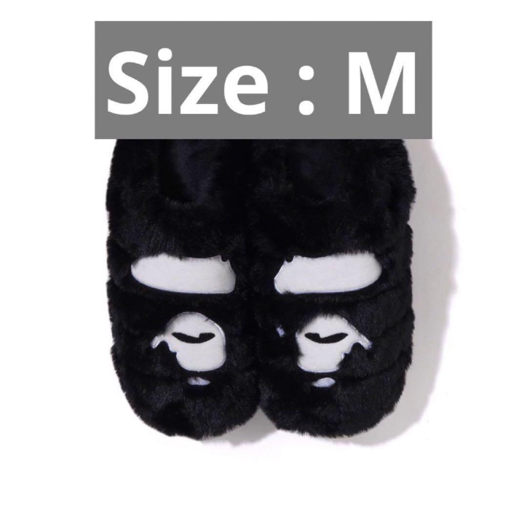 BAPE x SUBU APE HEAD PUFFER SANDALS M