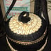 Boho Leather Basket