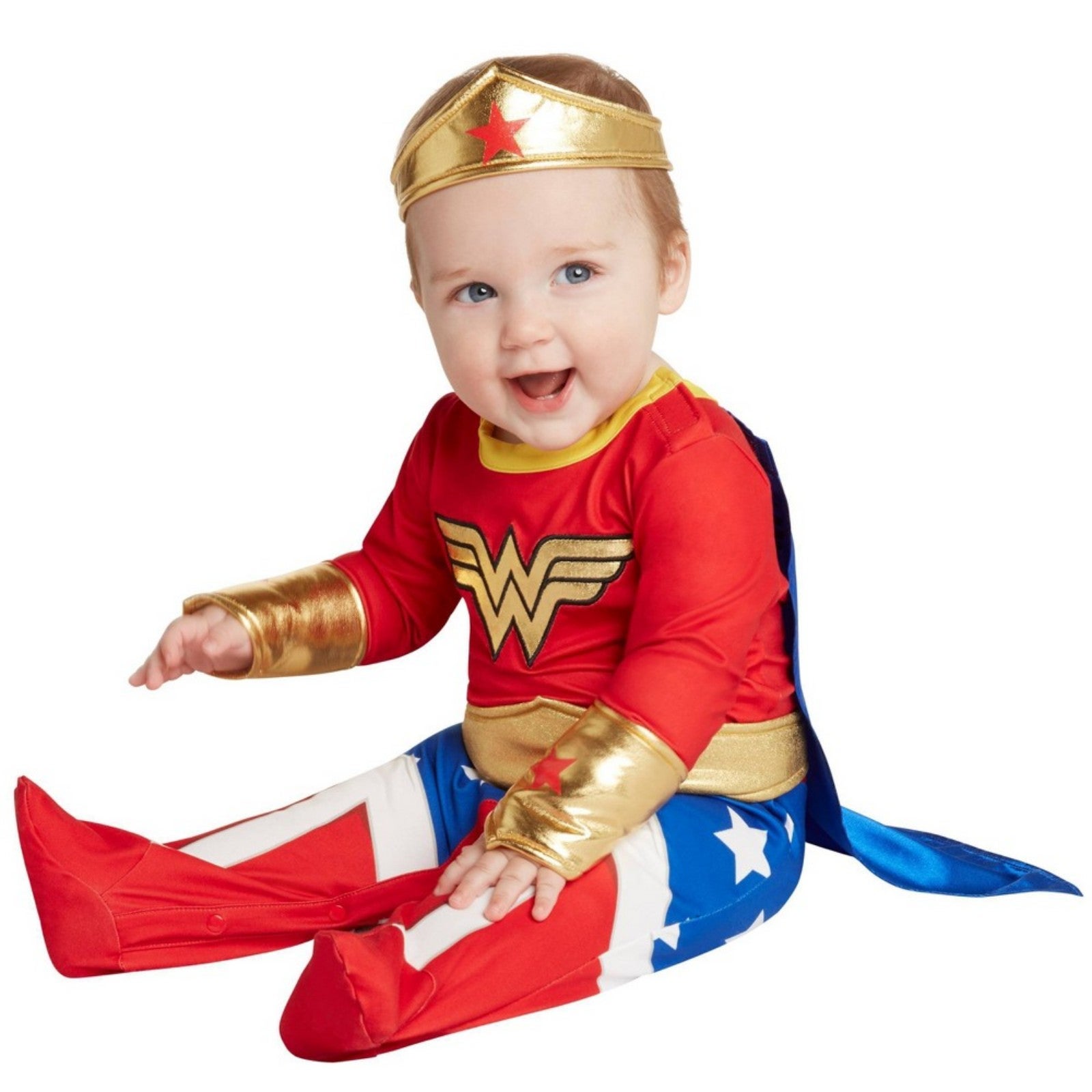 Baby Wonder Woman Bodysuit (0-6M) and (6-12M) available