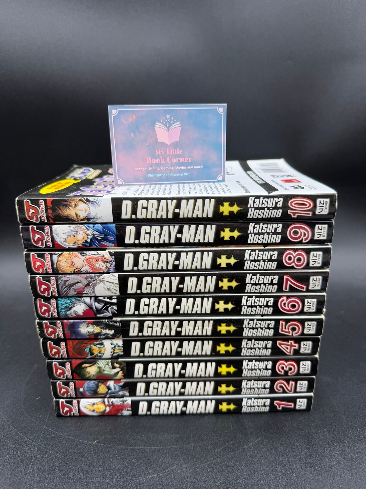 D. Gray-Man Manga English  Vol 1-10 VIZ Media