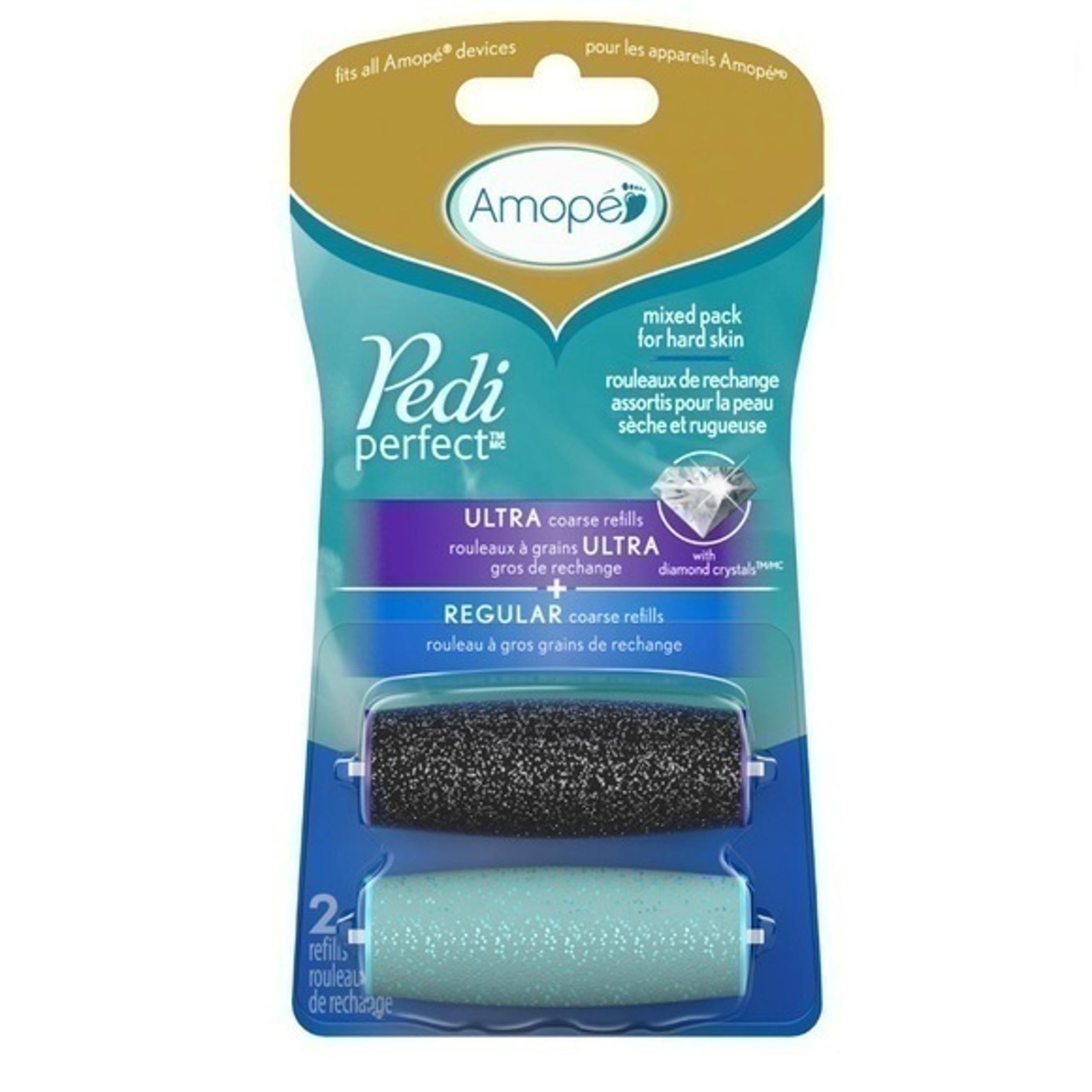 Amope Pedi Perfect Electronic Foot File Refills (Ultra Coarse & Regular)